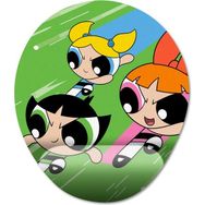 Pixxa Model -1 Oval Powerpuff Girls Bilek Destekli Mouse Pad