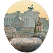 Pixxa Model -1 Oval Roma - Gezgin - Seyahat Bilek Destekli Mouse Pad