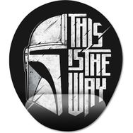 Pixxa Model 1 Oval the Mandalorian Bilek Destekli Mouse Pad