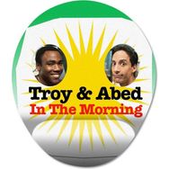 Pixxa Model 1 Oval Troy and Abed in the Morning Bilek Destekli Mouse Pad