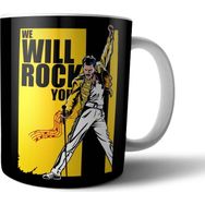 Pixxa Model 1 Queen We Will Rock You Freddie Mercury Kupa Bardak