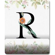 Pixxa Model 1 R Harfi-Çiçekli Harf Bilek Destekli Mouse Pad