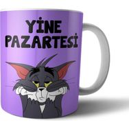 Pixxa Model 1 Tom ve Jerry Pazartesi Sendromu Kupa Bardak