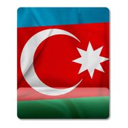 Pixxa Model - 2 Azerbaycan Bayrağı - Azərbaycan Bilek Destekli Mouse Pad