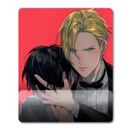 Pixxa Model - 2 Banana Fish Bilek Destekli Mouse Pad