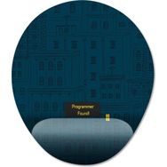 Pixxa Model -2 Oval Programcı Coder Bilek Destekli Mouse Pad