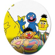 Pixxa Model -2 Oval Susam Sokağı Bilek Destekli Mouse Pad