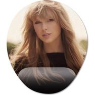 Pixxa Model -2 Oval Taylor Swift Bilek Destekli Mouse Pad