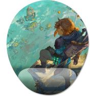 Pixxa Model 2 Oval the Legend of Zelda Tears of the Kingdom Bilek Destekli Mouse Pad
