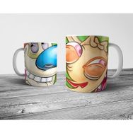 Pixxa Model 2 Ren & Stimpy Kupa Bardak