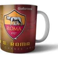 Pixxa Model 3 AS Roma Futbol Kulübü Kupa Bardak