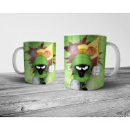 Pixxa Model 3 Marvin the Martian Bugs Bunny Kupa Bardak