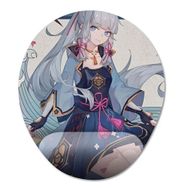 Pixxa Model -3 Oval Genshin Impact - Kamisato Ayaka Bilek Destekli Mouse Pad