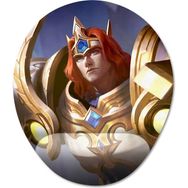 Pixxa Model -3 Oval Mobile Legends-Tigreal Bilek Destekli Mouse Pad