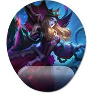 Pixxa Model -3 Oval Mobile Legends-Vexana Bilek Destekli Mouse Pad