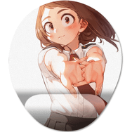 Pixxa Model -3 Oval My Hero Academia Bilek Destekli Mouse Pad