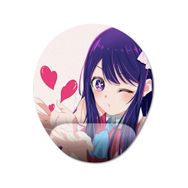 Pixxa Model 3 Oval Oshi No Ko Bilek Destekli Mouse Pad