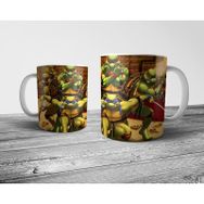 Pixxa Model 3 Teenage Mutant Ninja Turtles TMNT Kupa Bardak