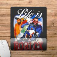 Pixxa Model -4 Life is Roblox Dj Khaled Bilek Destekli Mouse Pad