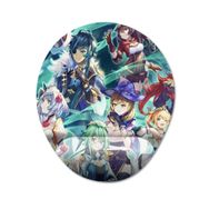 Pixxa Model 4 Oval Genshin Impact Bilek Destekli Mouse Pad