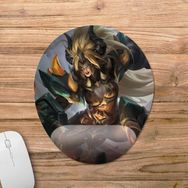 Pixxa Model -4 Oval Mobile Legends Masha Bilek Destekli Mouse Pad