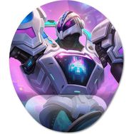 Pixxa Model -4 Oval Mobile Legends-Uranus Bilek Destekli Mouse Pad