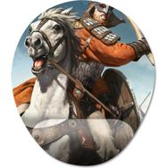 Pixxa Model -4 Oval Mount Blade Iı Bannerlord Bilek Destekli Mouse Pad