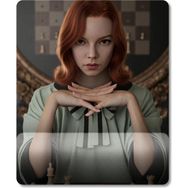 Pixxa Model 4 The Queen's Gambit Bilek Destekli Mouse Pad