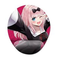 Pixxa Model -5 Oval Kaguya Sama Love is War Bilek Destekli Mouse Pad