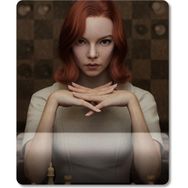 Pixxa Model 6 The Queen's Gambit Bilek Destekli Mouse Pad