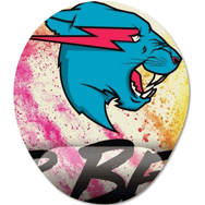 Pixxa Model -7 Oval Mr. Beast Bilek Destekli Mouse Pad