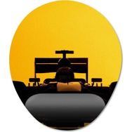 Pixxa Model -9 Oval Formula 1 Bilek Destekli Mouse Pad