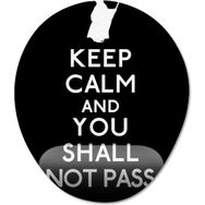 Pixxa Model 9 Oval Marjinal Yüzüklerin Efendisi - Lord of the Rings Bilek Destekli Mouse Pad