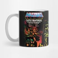 Pixxa Motu Castle Grayskull Box Art Kupa Bardak