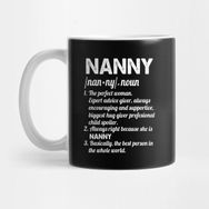 Pixxa Nanny Like A Grandmother But So Much Cooler Definition Xmas Kupa Bardak
