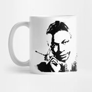 Pixxa Nat King Cole Pop Art Portrait Kupa Bardak