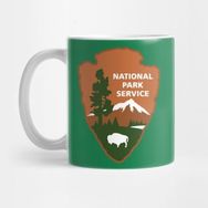 Pixxa National Park Service Logo Kupa Bardak