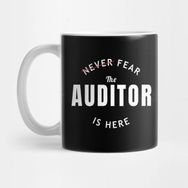 Pixxa Never Fear The Auditor Is Here Kupa Bardak