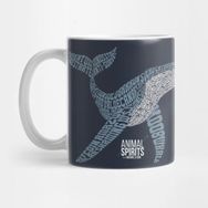 Pixxa Noobwhale Navy Kupa Bardak