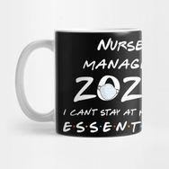 Pixxa Nurse Manager 2020 Quarantine Gift Kupa Bardak