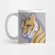 Pixxa Old Tiger Sketch Kupa Bardak