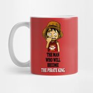 Pixxa One Piece Luffy The Man Who Will Become The Pirate King Kupa Bardak