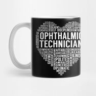 Pixxa Ophthalmic Technician Heart Kupa Bardak
