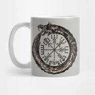 Pixxa Ouroboros Vegvisir Kupa Bardak