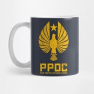 Pixxa Pan Pacific Defense Corps Sigil Kupa Bardak