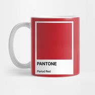 Pixxa Pantone Period Red Kupa Bardak