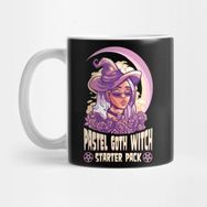 Pixxa Pastel Gotik Cadı Kupa Bardak