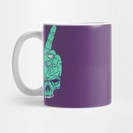 Pixxa Peace Hand Skull Barış Kupa Bardak