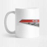 Pixxa Pontiac Gto 6.5 Litre Badge (Lightly Distressed) Kupa Bardak
