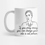 Pixxa Pray Enough Cat Person Angela The Office Kupa Bardak
